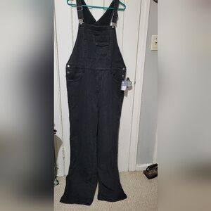Universal Thread Black Denim Women's Overalls